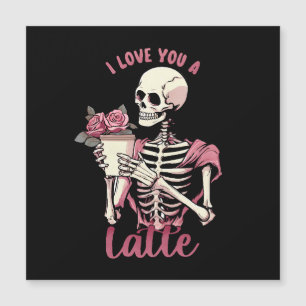 I love you a valentines day skeleton