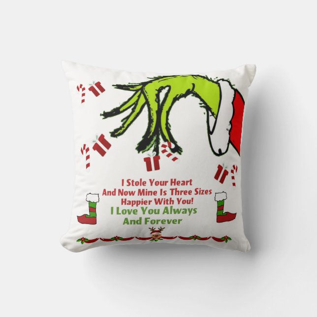 I love you always and forever  cushion (Front)
