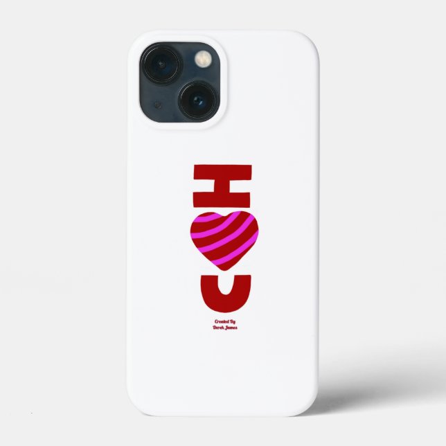 I Love You Apple iPhone 13 Mini Case (Back)
