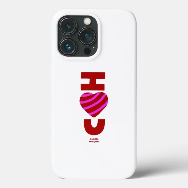 I Love You Apple iPhone 13 Pro Case (Back)