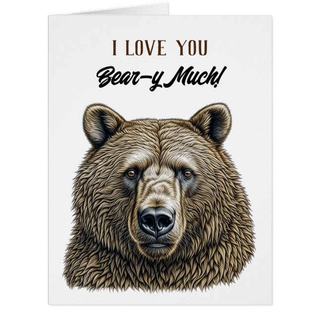 I Love You Bear-y Much Romantic Flirty (Front)