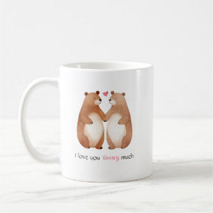 I Love You Beary Much Coffee Mug