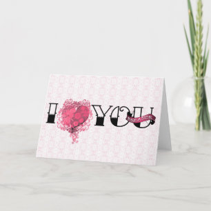 I love you because... card