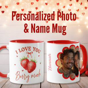I Love You Berry Much Sweet Valentine’s Day Mug