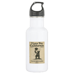 I Love You California 532 Ml Water Bottle