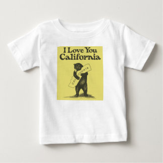 I Love You California Baby T-Shirt
