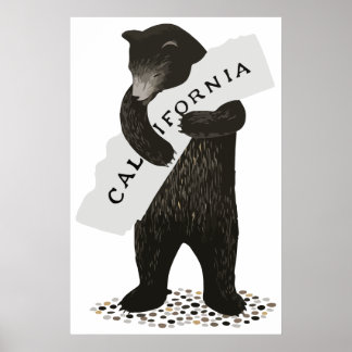 I Love You California Poster