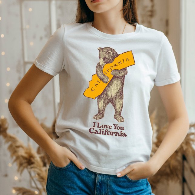 I Love You California T-Shirt (Creator Uploaded)