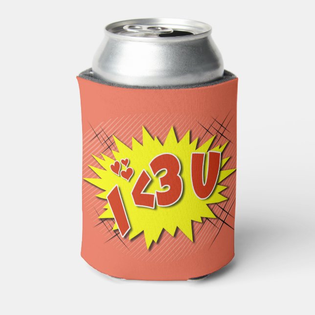 I love you can cooler (Can Back)