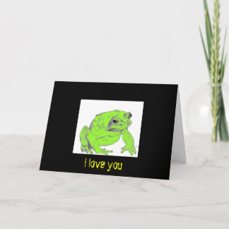 I love you card