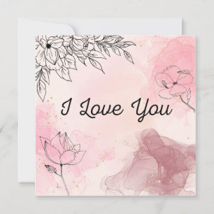 I love you card