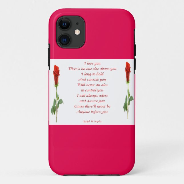I love you Case-Mate iPhone case (Back)