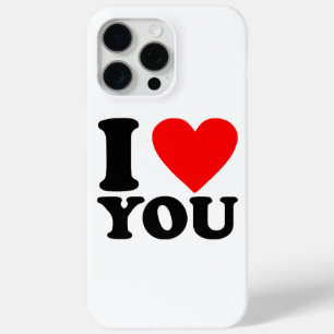 I Love You iPhone 15 Pro Max Case