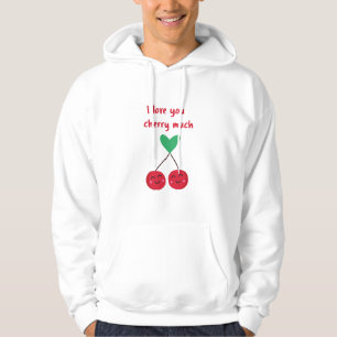 I Love You Cherry Much Valentine Hoodie