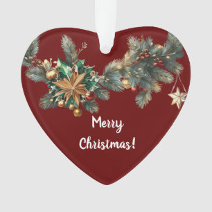 I love you Christmas Ornament