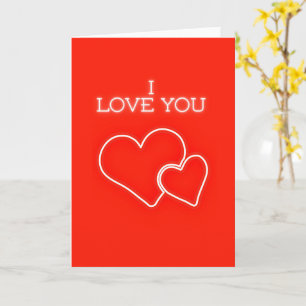 I Love You Classic Romantic Love Card