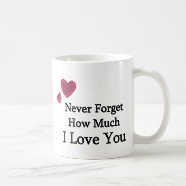 I Love You Coffee Mug (Right)