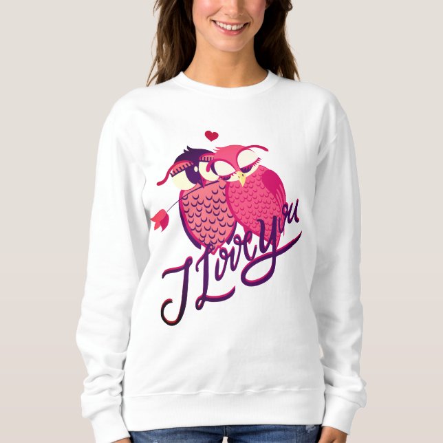 I Love You Couple Sweatshirt (Front)