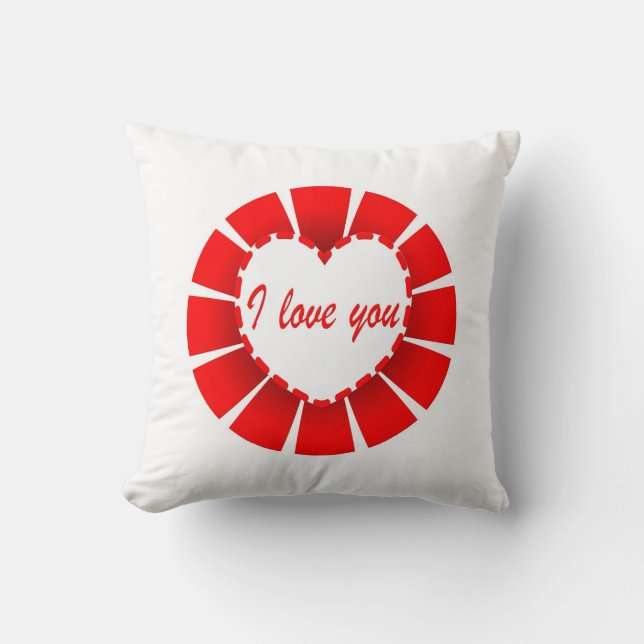 I love you cushion (Front)