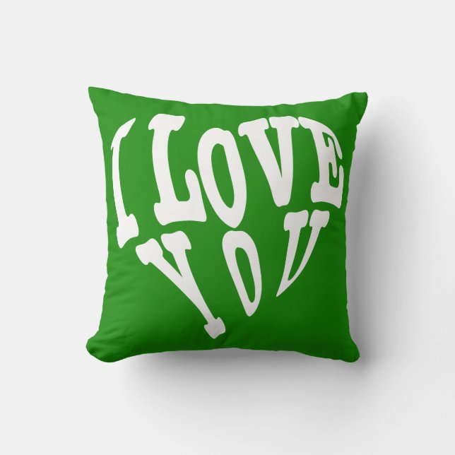 I LOVE YOU CUSHION (Front)