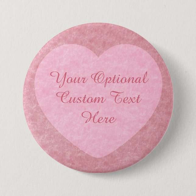 “I LOVE YOU” custom button (Front)