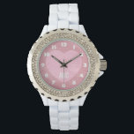 “I LOVE YOU” custom monogram watches<br><div class="desc">“No three words have greater power than “I love You”. See my store for more items with this design.</div>