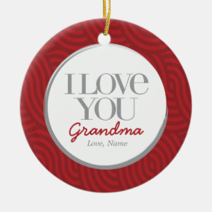 I Love You (Customise) Ornament  $21.95