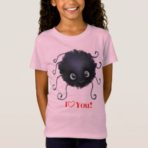 "I Love You!" Cute Halloween Spider T-Shirt