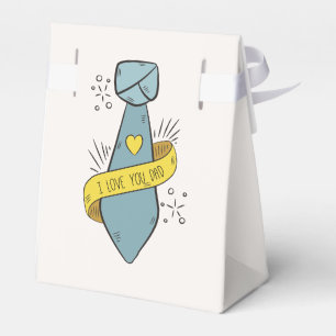 I Love You Dad Father's Day   Favour Box
