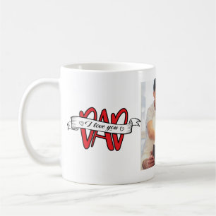I Love You Dad Photo Fathers Day Coffee Mug