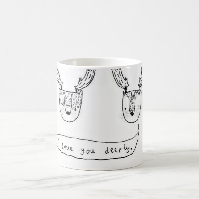I love you deerly Mug (Center)
