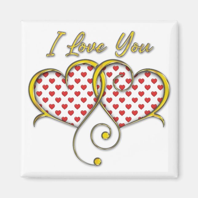 I love You Design Magnet (Front)
