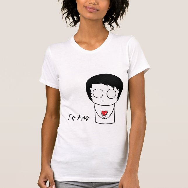 I love you Emo T-Shirt (Front)