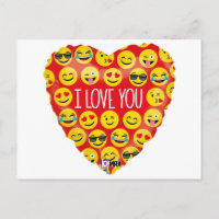 I love you emoji heart