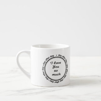 I love You Espresso Cup