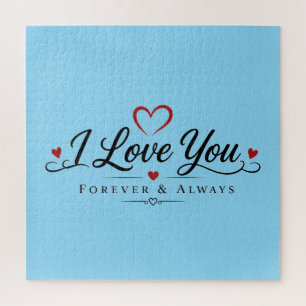 I love you forever and always jigsaw puzzle
