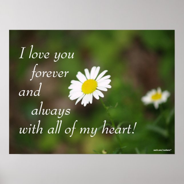 I Love You Forever Poster (Front)