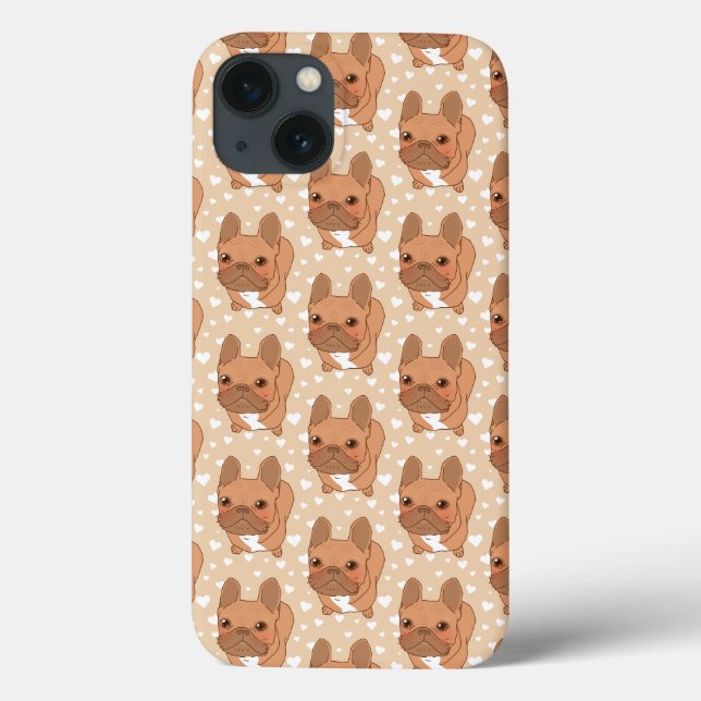I Love You Frenchie Case-Mate iPhone Case (Back)