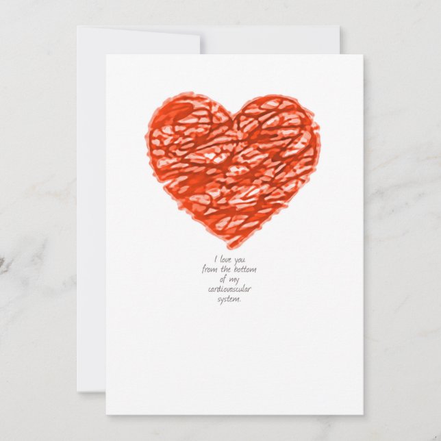 I love you from bottom of my cardiovascular system (Front)