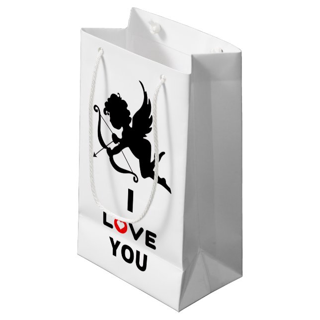 I Love You Gift Bag (Front Angled)