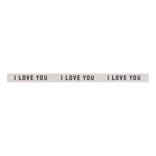 I Love You Gift Favor Craft Grosgrain Ribbon