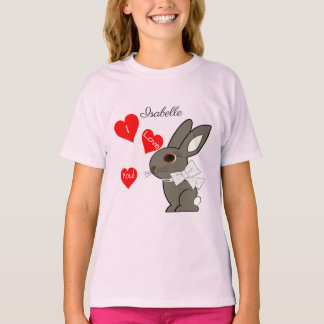 "I Love You!" Girls T-Shirts