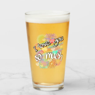 I love you   glass