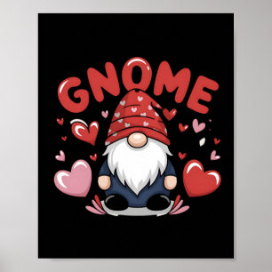 I Love You Gnome What Sticker1 Poster