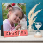 I Love You Grandma Custom Photo