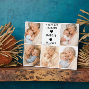 I Love You Grandma   Grandparents Day Plaque