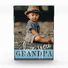 I Love You Grandpa Custom Photo