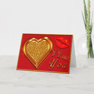 I Love You Greeting Card