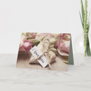 I love you greeting card