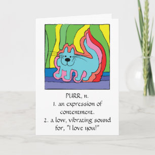 "I Love You" Greeting Card